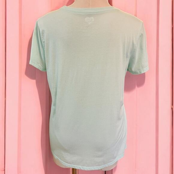 Torrid Plus Size 1 Lucky Care Bears Shamrock Rainbow Retro Cartoon Punk T Shirt - Picture 2 of 2